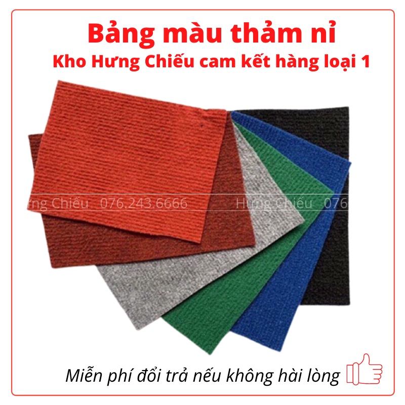 Thảm trải sàn phòng ngủ, thảm nỉ lót sàn trang trí phòng khách giá rẻ nhất dày 3mm