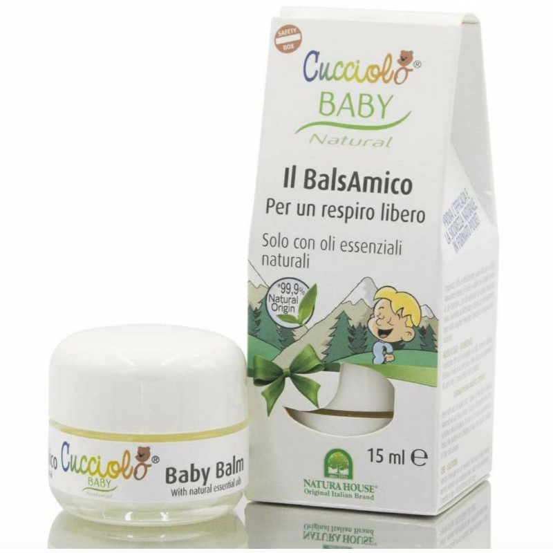 Sáp giữ ấm Baby Balm Cucciolo (đã ra lọ nhựa mới)