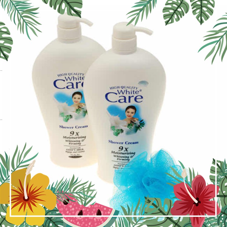 [CHẤT LƯỢNG] ⚡⚡Sữa Tắm Dê CARE trắng mịn ⚡⚡1200ml - Sữa tắm Thái Lan chính hãng