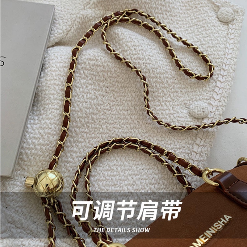 Túi Đeo Vai Có Dây Đeo Mắc Xích Thời Trang Cho Nữ