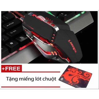 Chuột chuyên game 6D - LED LIMEIDE G50 + Tặng Kèm Tấm Lót Chuột