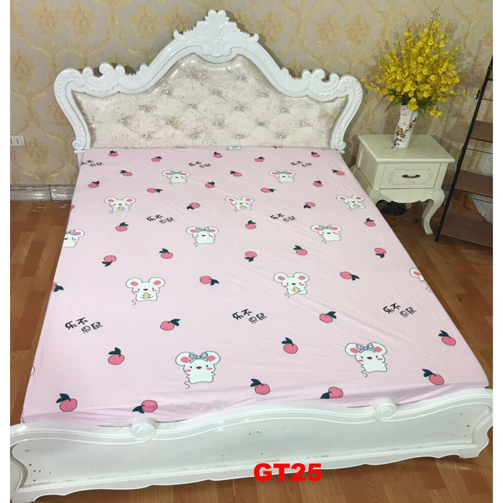 Ga chống thấm Cotton cao cấp Nano kháng khuẩn Loại tốt hàng đẹp GT37 nằm trực tiếp không nóng không bí