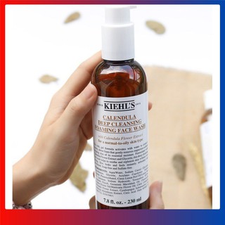 Sữa rửa mặt hoa cúc Kiehl’s Calendula Deep Cleansing Foaming Face Wash