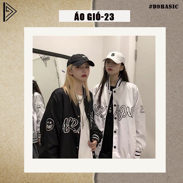 D9 - Áo khoác gió bomber nam nữ 23 local brand chất dù 2 lớp form rộng, khoác ulzzang unisex - HÀNG MỚI VỀ