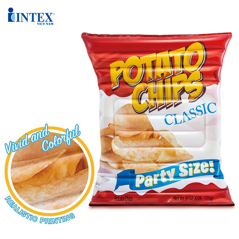 Phao bơi snack bim bim khoai tây INTEX 58776