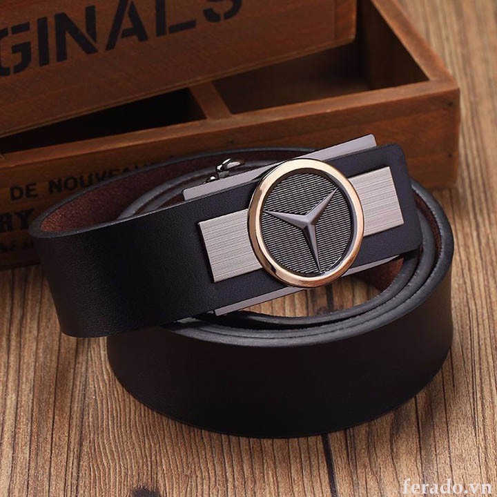 dây lưng nam mecedes benz phong cách