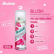 Dầu Gội Khô Batiste Hương Hoa Quyến Rũ (50ml)