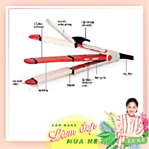 Máy làm tóc 4 in 1 Shinon SH-8005  ( hàng sẵn )