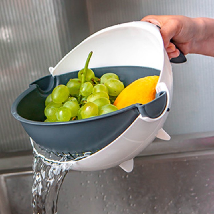 Rổ nạo rau củ đa năng,Cực kỳ tiện lợi, không lo đứt tay, nạo bào sợi, nạo vỏ,thái lát, không sợ đứt tay