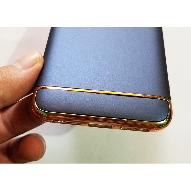 Ốp lưng 3 mảnh Xiaomi Redmi 4X (Xanh đen)