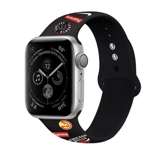 Dây Apple Watch Silicon S.U.P.R.E.M.E Cao Cấp, Phong Cách Thể Thao Dành Cho Size  42mm 44mm