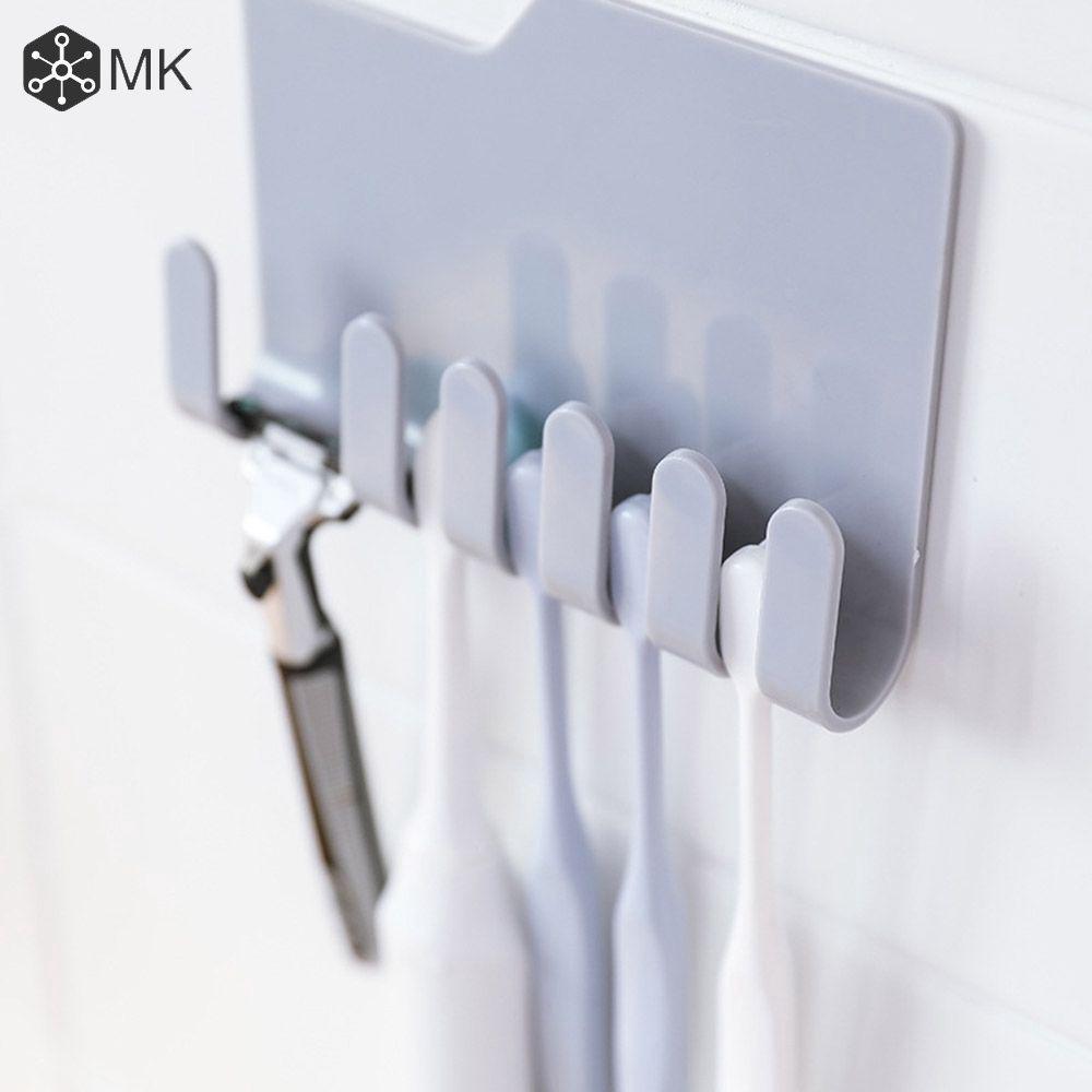 Kế đỡ bàn chải đánh răng dán tường đa năng kiểu dáng xinh xắn