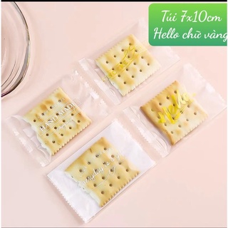 túi cookie  7x10 tập 100 chiếc