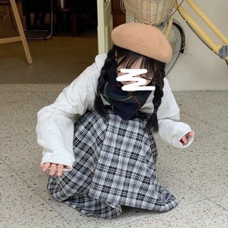 CHÂN VÁY KẺ CARO 2 MÀU