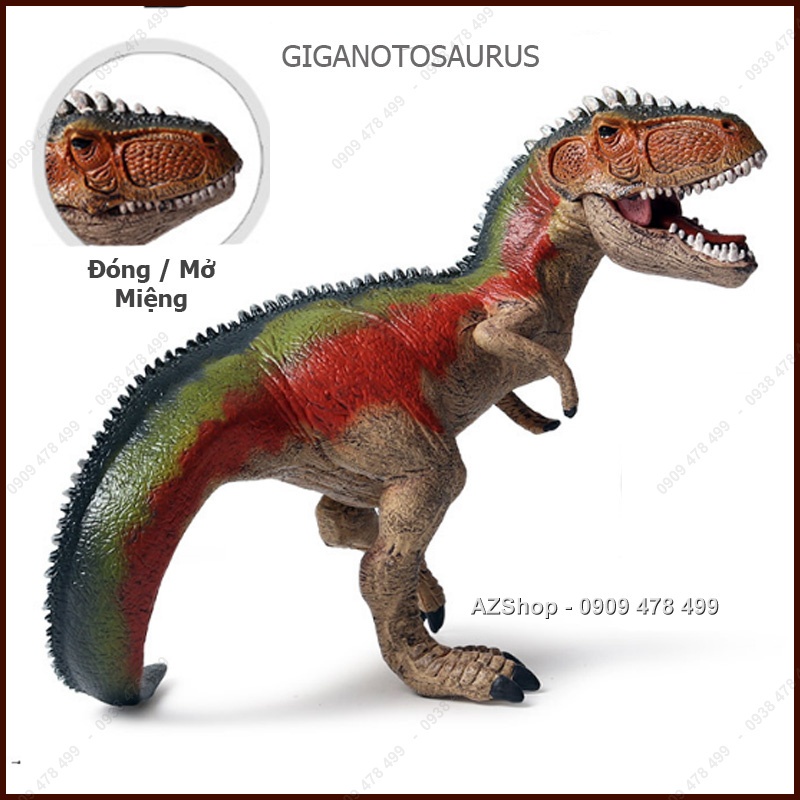 Mô Hình Khủng Long Khổng Lồ Phương Nam - Giganotosaurus - Màu Đẹp Size Lớn - 7725