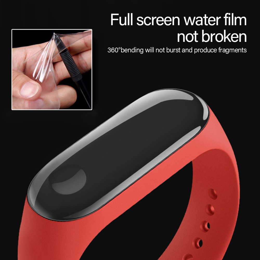 Set 3 Phim Dán Bảo Vệ Màn Hình Dùng Cho Xiaomi Mi Band 8 7 6 5 miband 4 3