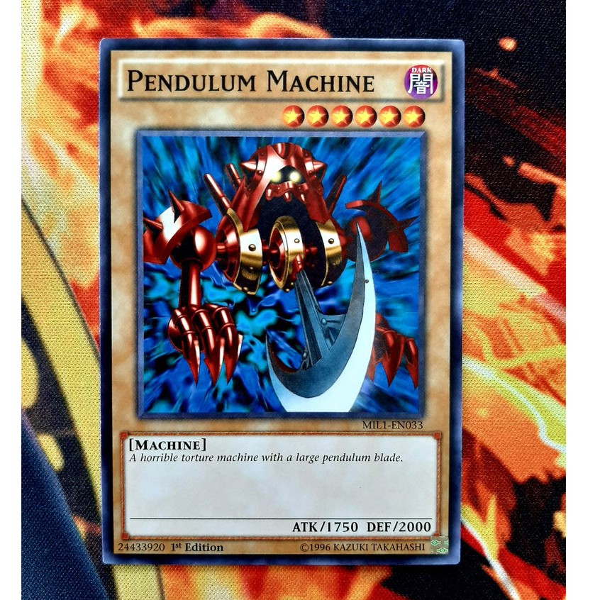 Thẻ Bài Mint90 Yugioh Monster Pendulum Machine - MIL1-EN033 - Common
