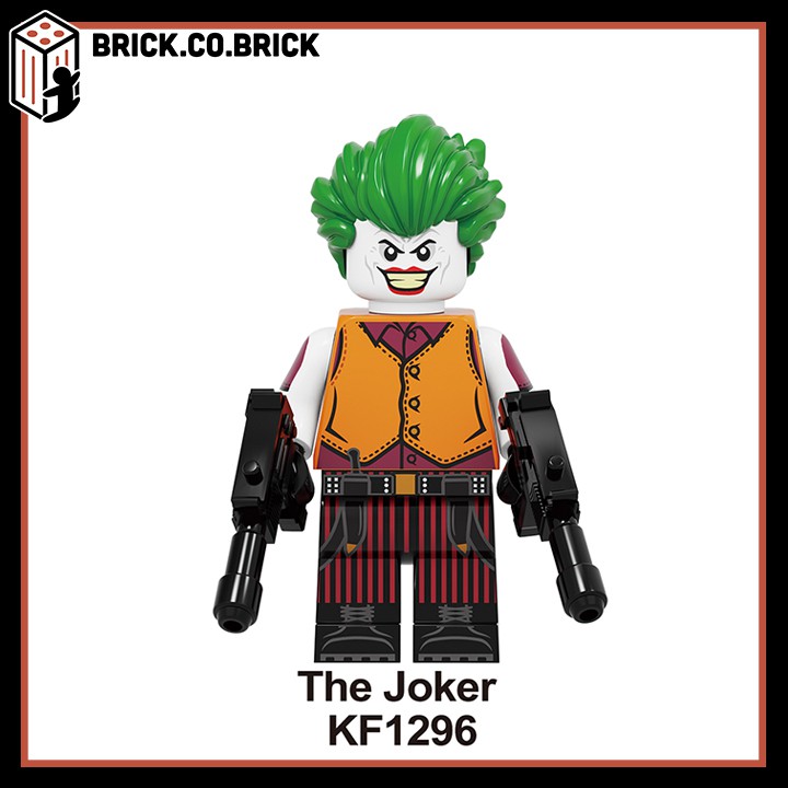 Lego Siêu Anh Hùng Non Joker Đồ Chơi Lắp Ráp Minifigure Mô Hình Marvels/ DC Kẻ Phản Diện KF6110