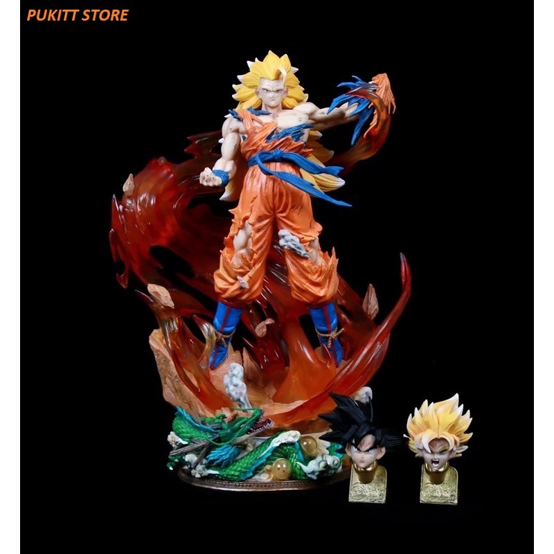 Mô hình Anime Bảy viên ngọc rồng Dragon Ball - Mô hình nhân vật Goku cao cấp size lớn 45cm DB109