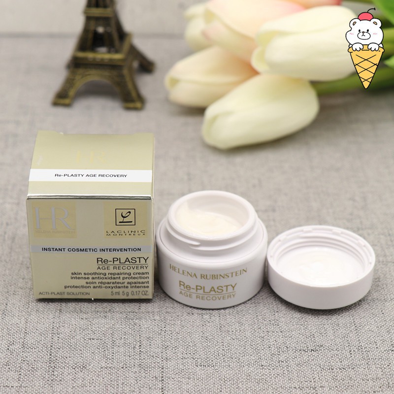 HR chính hãng pháp / herline White Bandangla Cream 5ml Mẫu Live Sharp Subtic Sun Cream Cream tái tạo tăng tốc chăm ngày