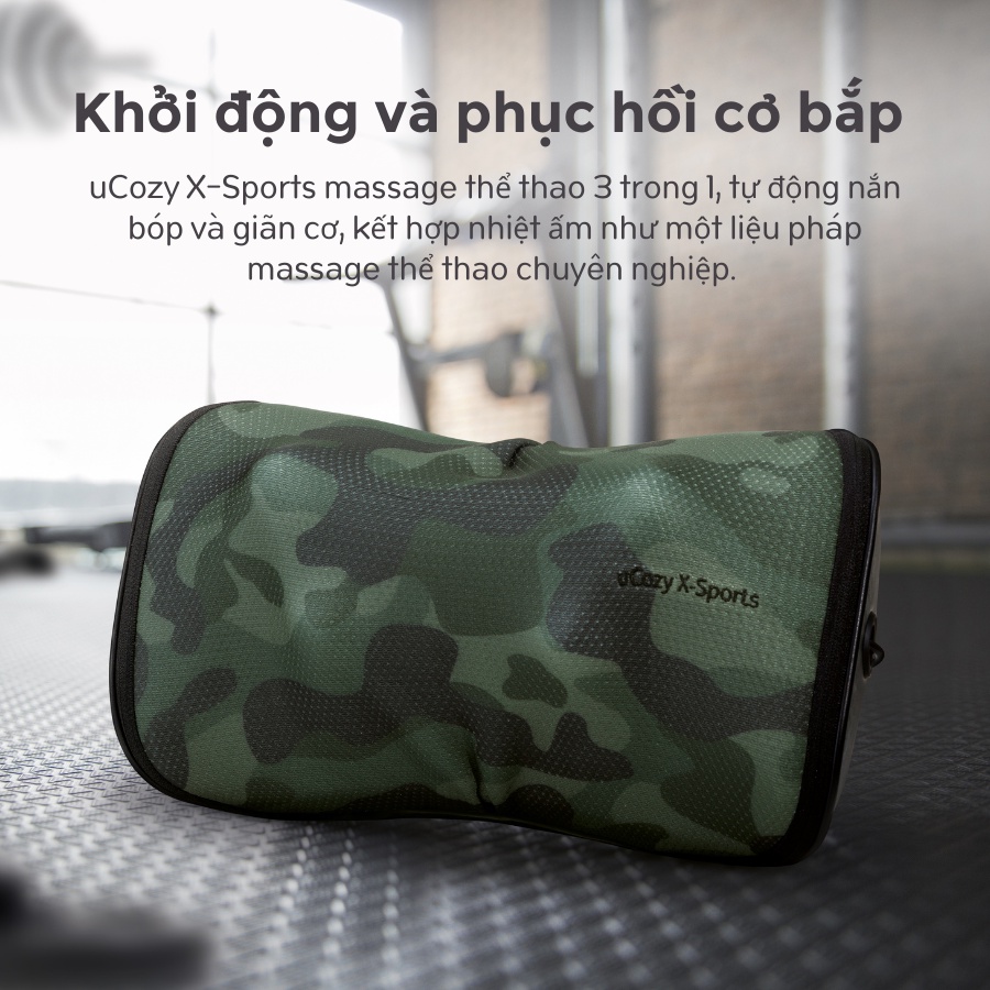 Gối massage thể thao OSIM uCozy X-sports