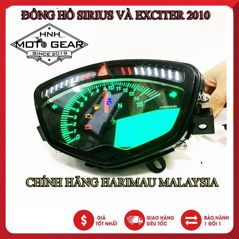 Đồng Hồ Koso Cho Ex 2010 Và Sirius Chính Hãng Harimau Malaysia