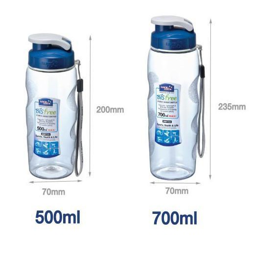 Bình nước thể thao Locknlock Tritan Bisfree  ABF721(500ml) ABF722(700ml)