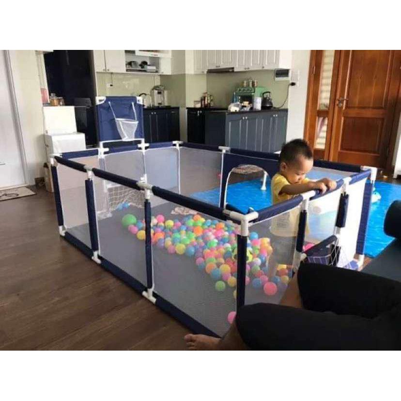 Quây bóng nhà bóng lều chơi bóng, Quây inox chữ nhật, chắc chắn, dày đẹp