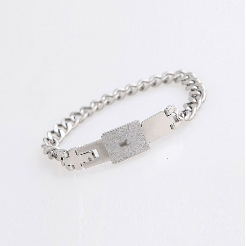 Vòng Đeo Tay 10ms His Hers Có Ổ Khóa Hình Trái Tim Cho Cặp Đôi