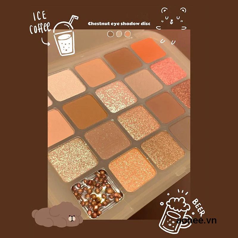 ✨✨Bảng phấn mắt 20 ô Dikalu coco venus màu hot trend không thấm nước siêu đẹp bắt sáng phấn má Xilin Hous