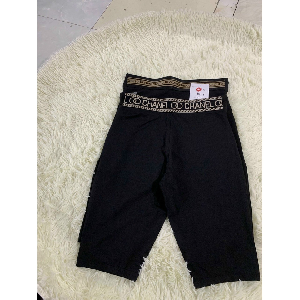 [Xả kho] Quần bầu ngố cạp chữ.quần ngố bầu chất umi thiết kế form bagyco giãn 4 chiều ko bai ko xù ko dão❤️