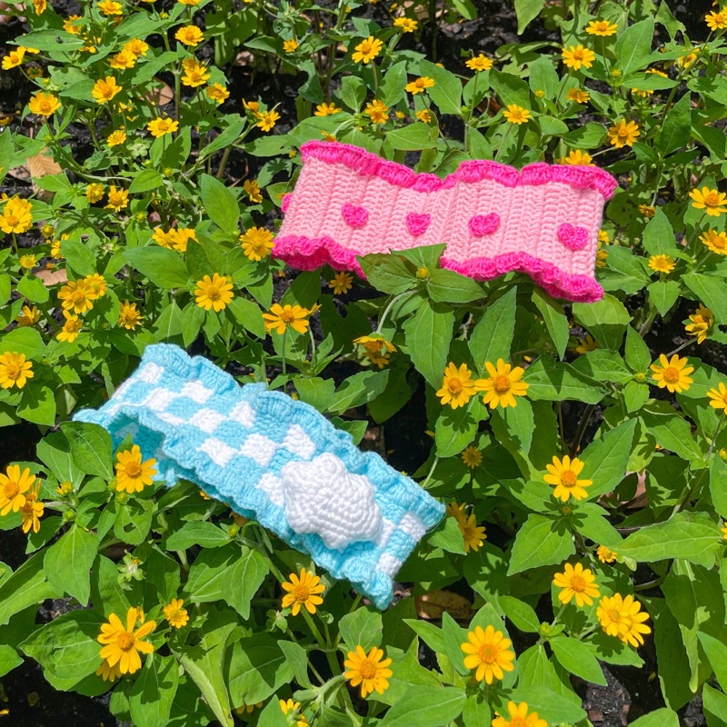 CROCHET HEADBAND cài tóc đan len xinh | handmade by mignonne