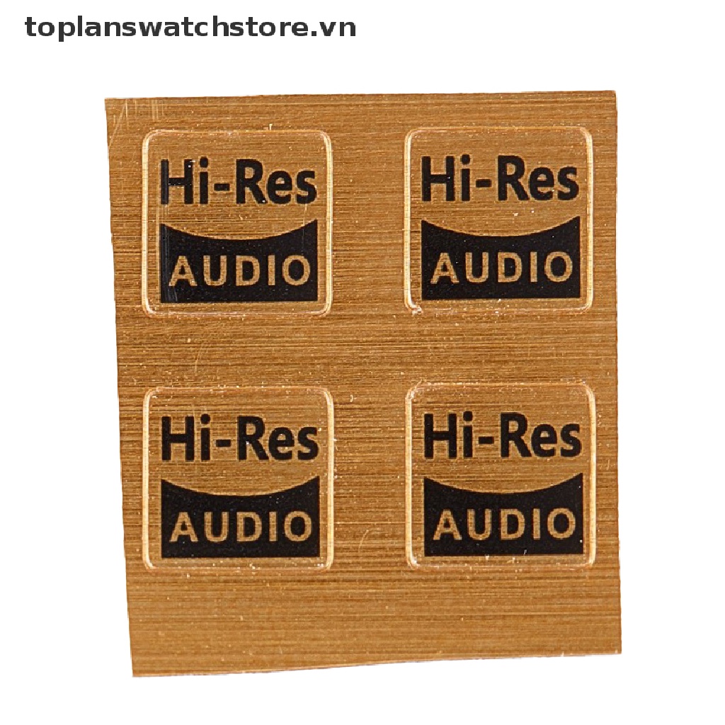 Set 10 Sticker Hi-Res Dán Trang Trí Máy Nghe Nhạc Cho Walkman Fiio Iriver Cayin MP3