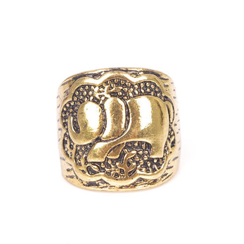 Bộ 4 nhẫn mạ bạc thiết kế cổ điển độc đáo