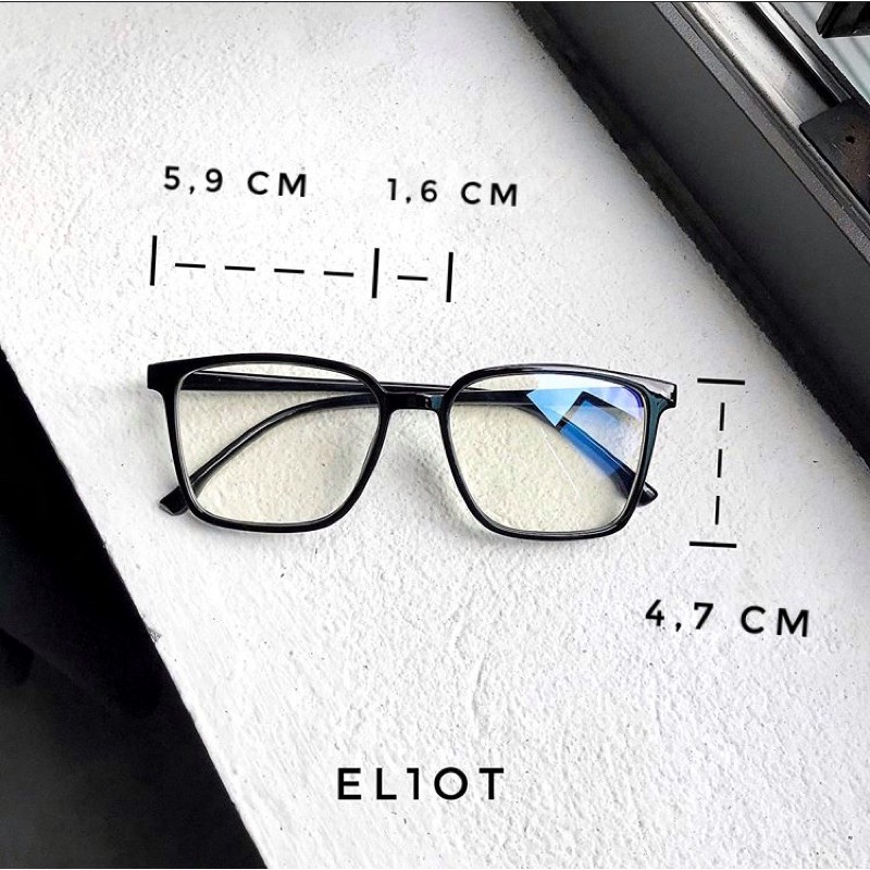 Gọng kính cận Basic Glasses 02 gọng kính nam, nữ kính mắt thời trang Unisex | BigBuy360 - bigbuy360.vn