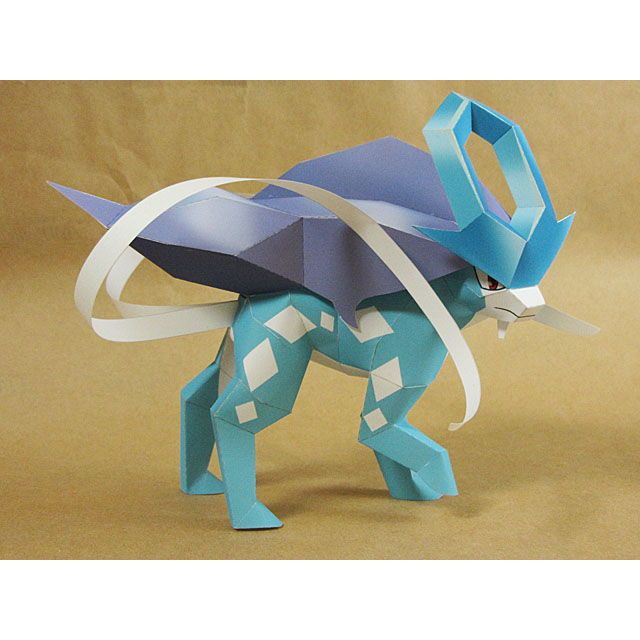 Mô hình giấy Pokemon: Suicune Ver.2