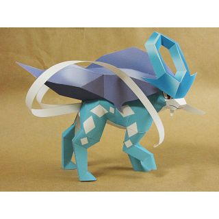 Mô hình giấy Pokemon: Suicune Ver.2