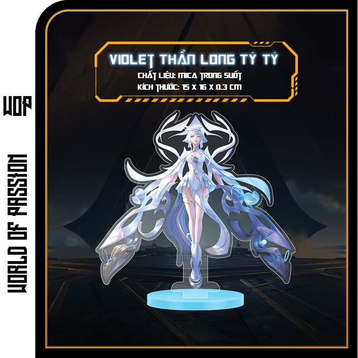 Mô Hình Nhân Vật Violet Thần Long Tỷ Tỷ Trong Game Liên Quân Mobile