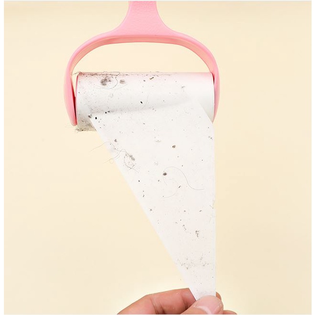 Cây Lăn Bụi Tặng Kèm 2 Lõi Lăn Làm Sạch Quần Áo, Chăn Nệm, Sofa, Lông Chó Mèo