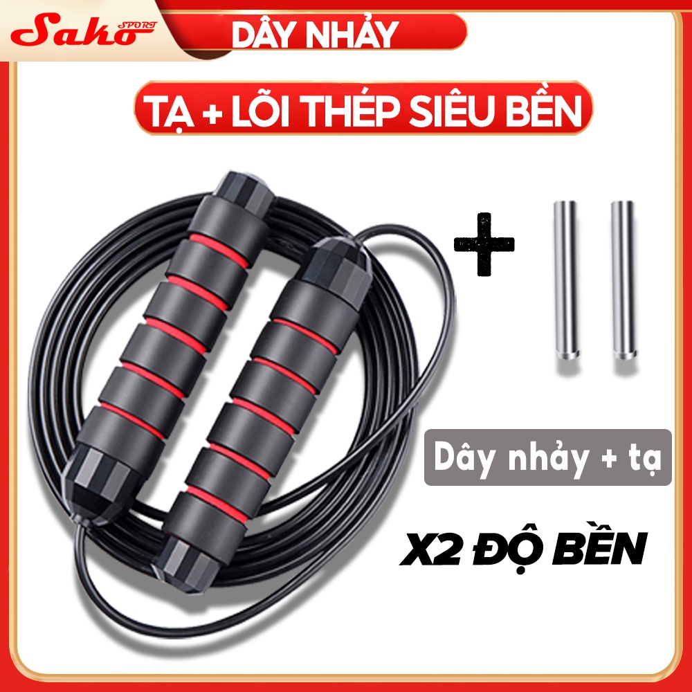 Dây nhảy thể lực đàn hồi 2.9m chính hãng TopBody, hỗ trợ luyện tập thể dục, thể thao tiện lợi tại nhà