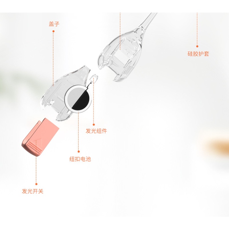 Dụng cụ lấy ráy tai có đèn led chăm sóc dành cho bé