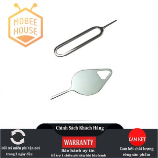 Que chọc sim inox - cây chọc sim inox cho đời máy iphone, ipad, samsung, oppo, htc, nokia, xiaomi