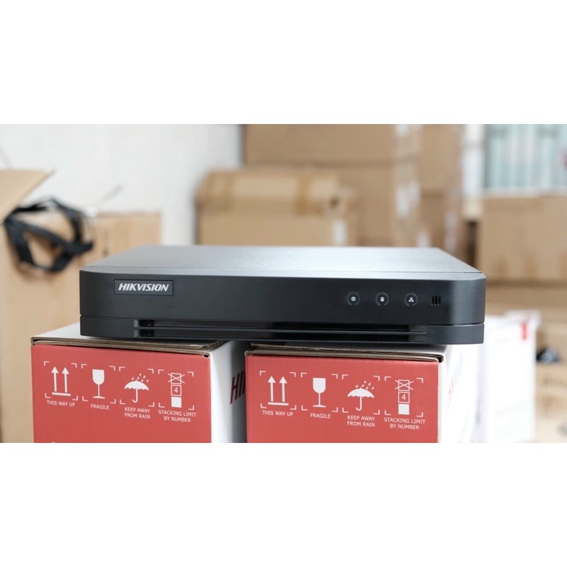 Đầu ghi 4 kênh, hỗ trợ camera có mic HIKVISION DS-7204HGHI-K1 7204