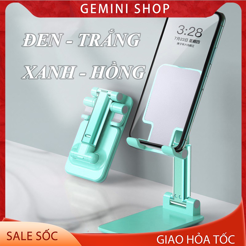 GIÁ ĐỠ Kệ điện thoại máy tính bảng T9 hay iPhone iPad để bàn có thể gập gọn, chống tê mỏi tay GEMINI SHOP | BigBuy360 - bigbuy360.vn