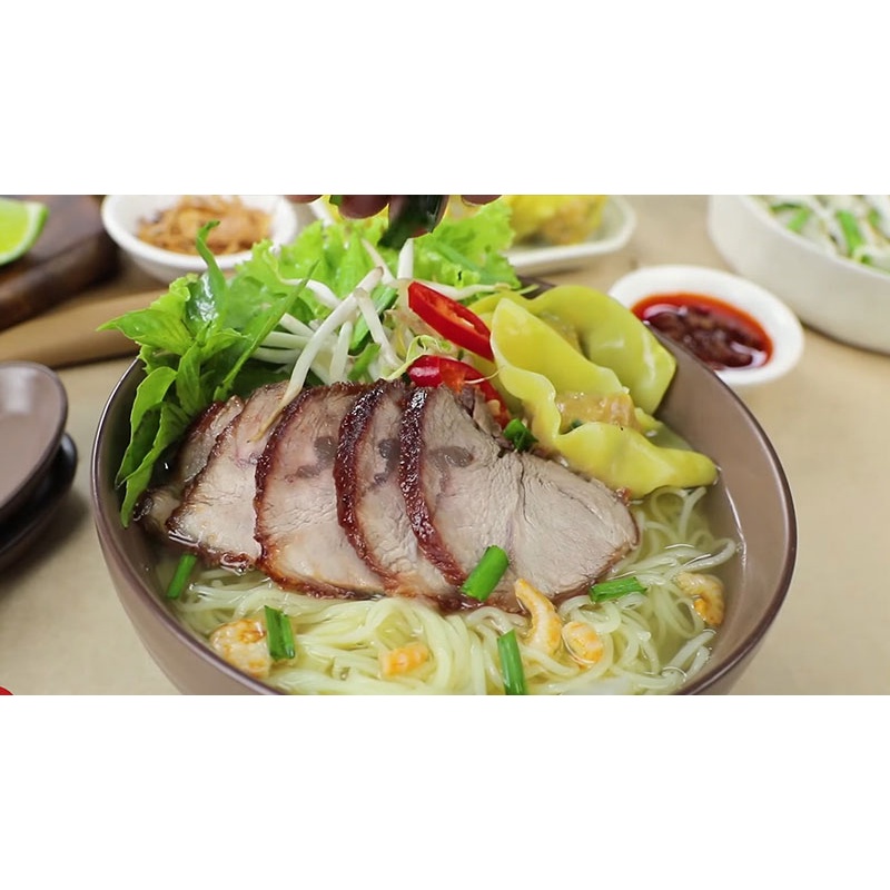 Hoành thánh tươi gói 500gr loại mỏng dễ cuốn, chiên hay nấu đều ngon tuyệt vời