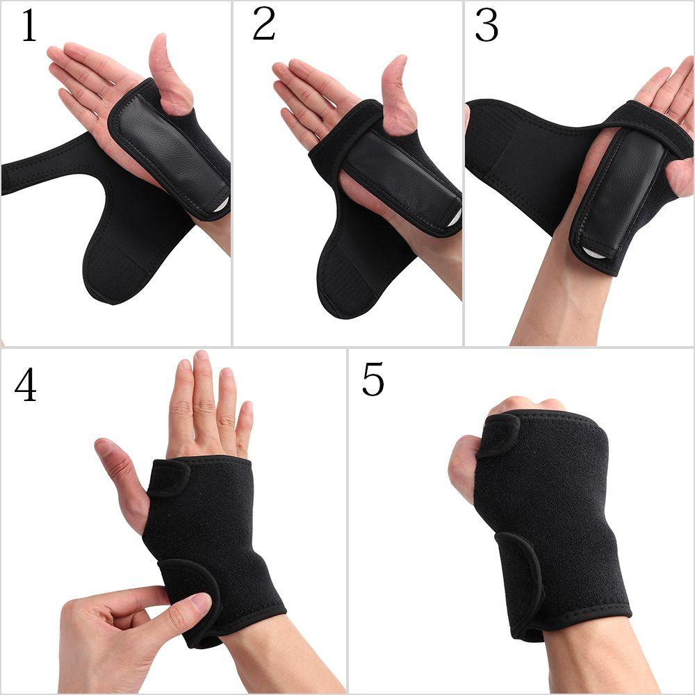MUVAKO Nẹp Nẹp Bảo Vệ Cổ Tay Có Thể Điều Chỉnh Khi Bị Bong Gân
