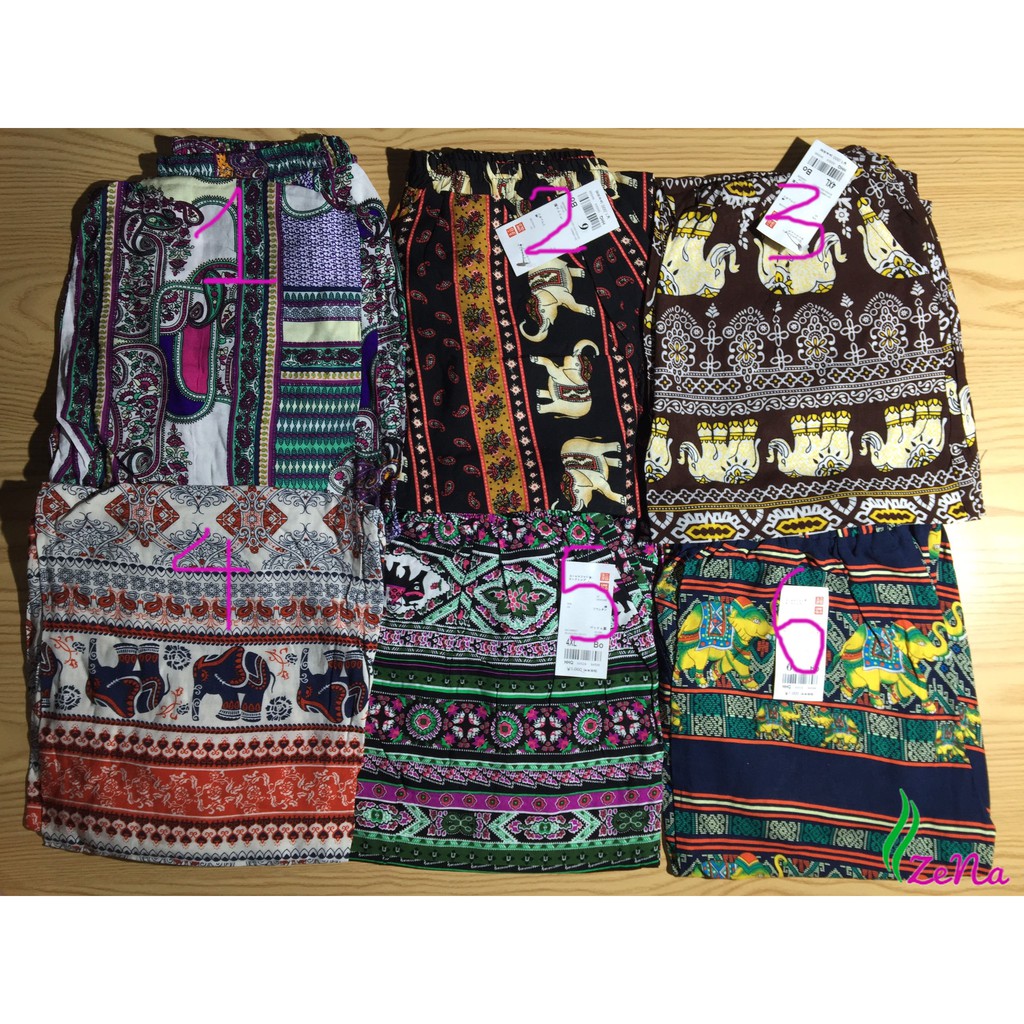 Quần Lanh Thổ Cẩm Bom Dài ZE081 | BigBuy360 - bigbuy360.vn