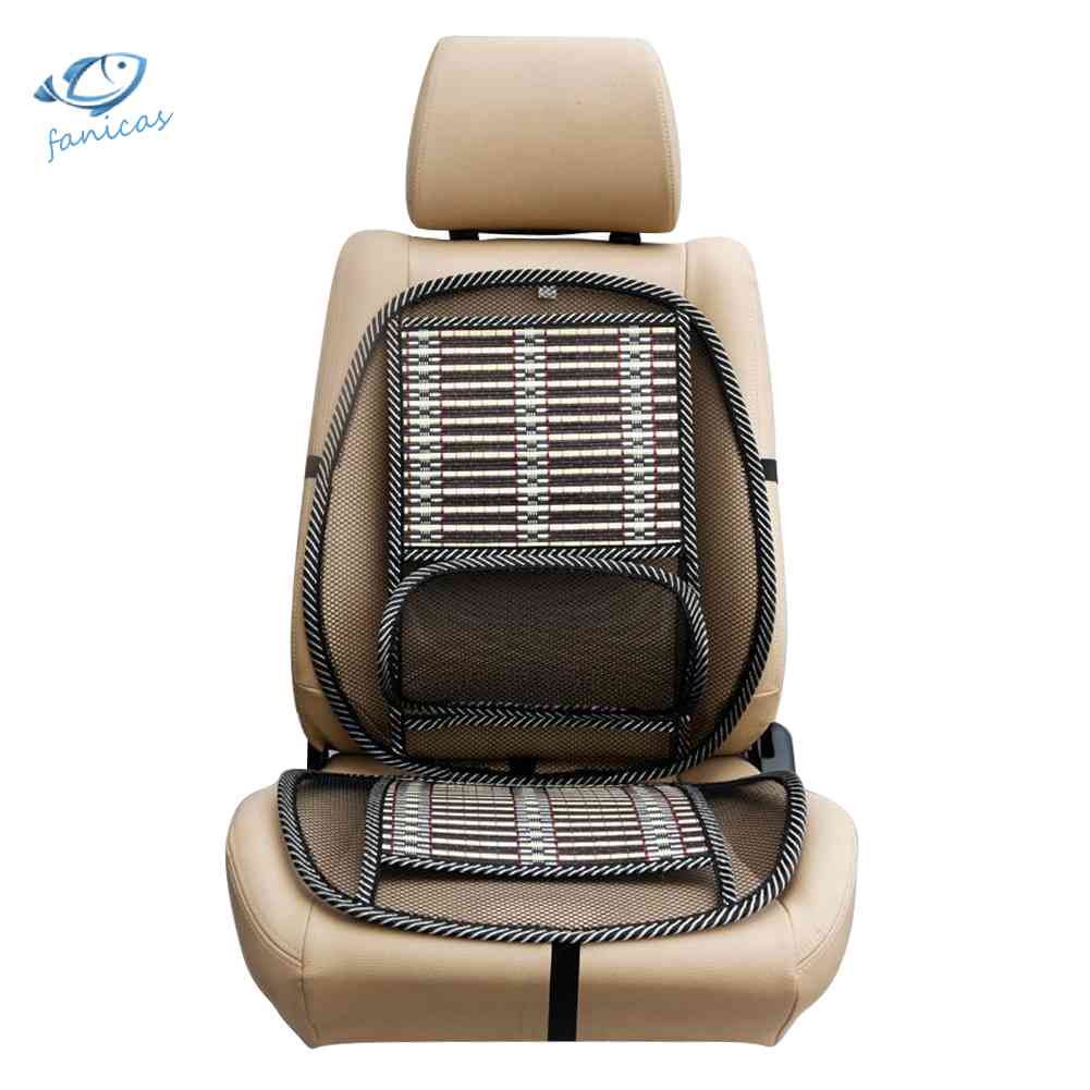 Đệm Lưới Tựa Lưng Mát Xa Thoáng Khí Cho Ghế Xe Hơi