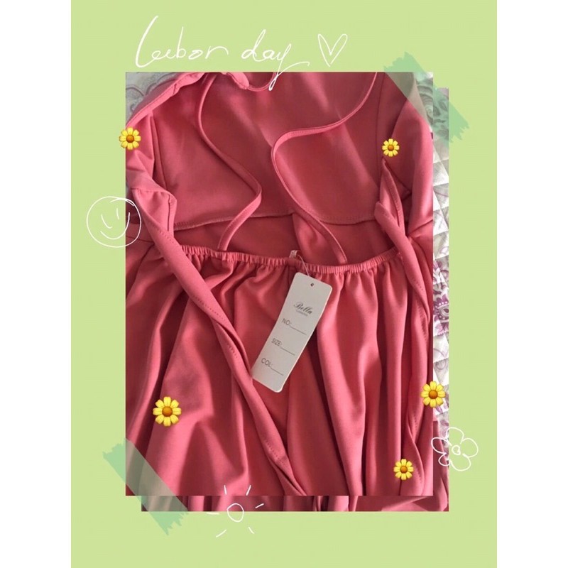 Váy Maxi Hở Lưng Thắt Nơ Sau Lưng Siêu Quyến Rũ - Váy Maxi Đi Biển Hàng Quảng Châu Siêu Đẹp (Ảnh Thật ở Cuối)  ྇