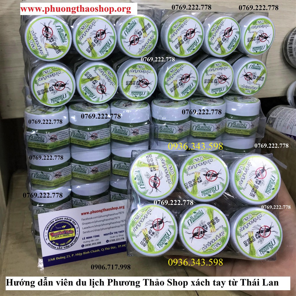 DẦU CÙ LÀ TRỊ MUỖI ĐỐT THÁI LAN 20 gr